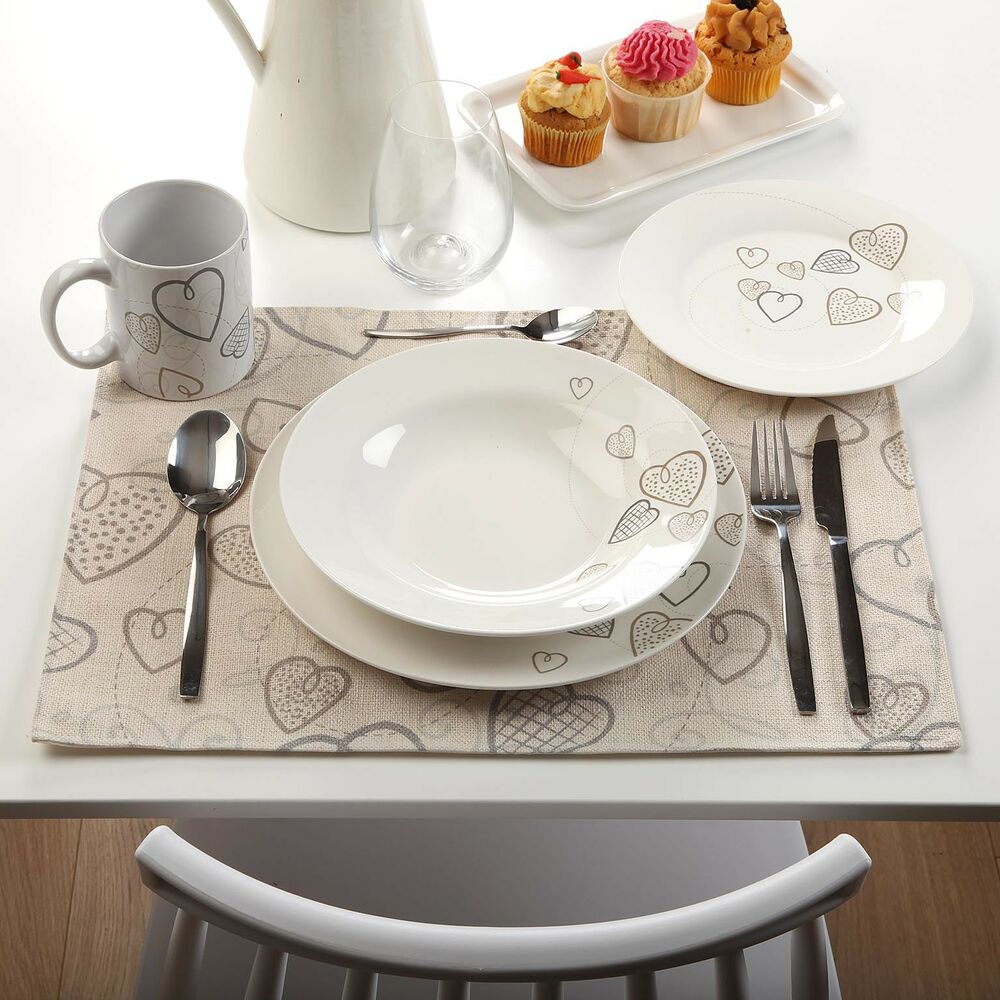 Bordsunderlägg Versa Cozy Polyester (36 x 0,5 x 48 cm) - 2