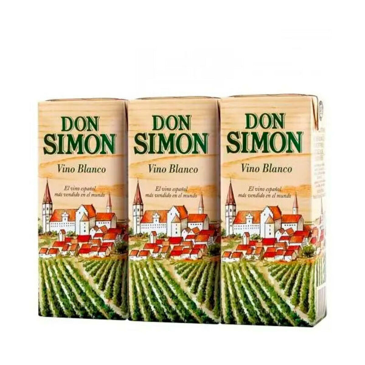 Vitt vin Don Simon (3 x 187 ml)