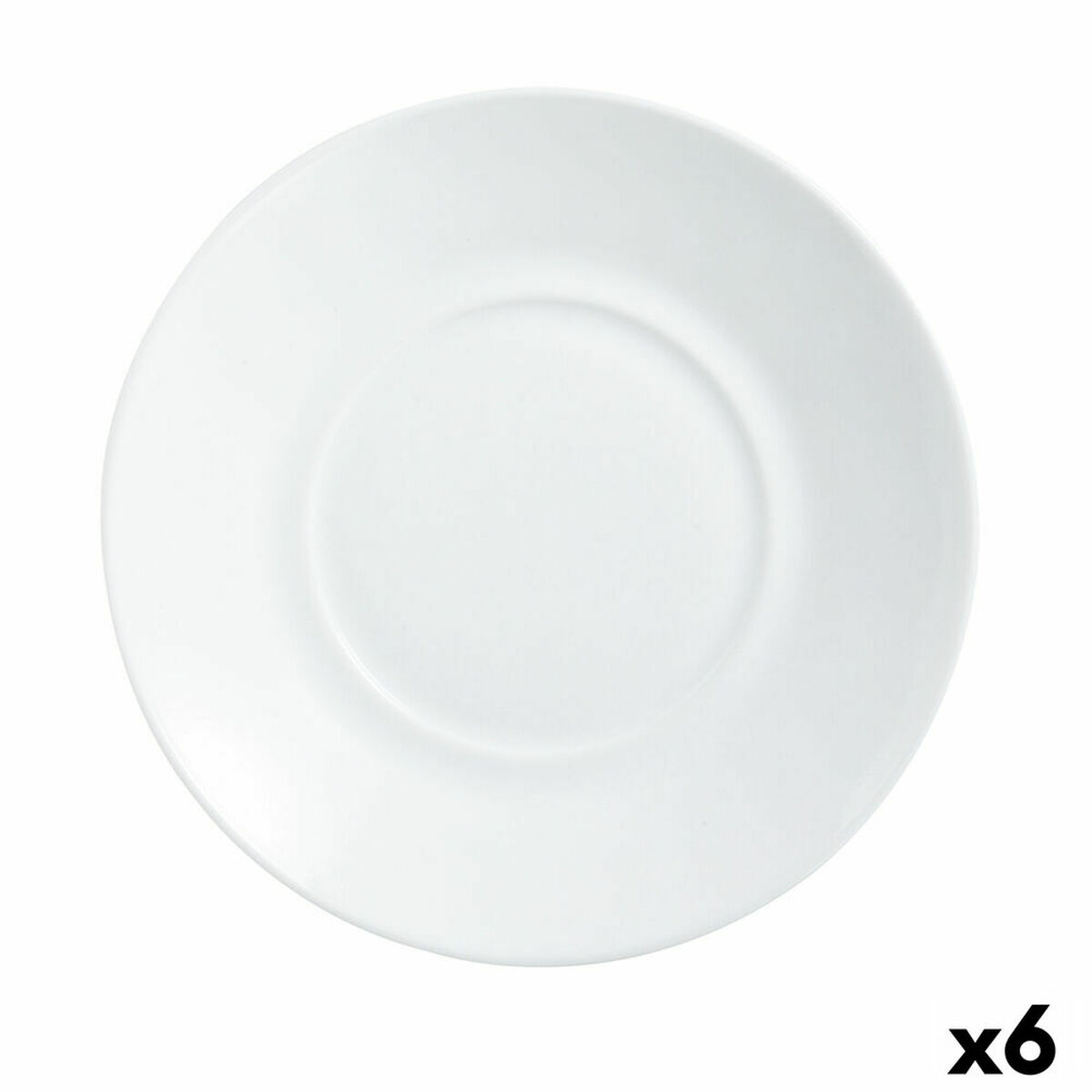 Tallrik Luminarc Apilable 16 cm Vit Glas (6 antal) (Pack 6x) - 3