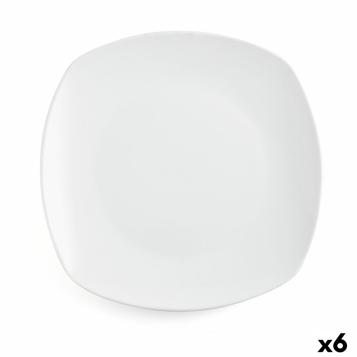 Platt skål Quid Novo Vinci Vit Keramik Ø 26,6 cm 26,6 cm (6 antal) (Pack 6x) - 3