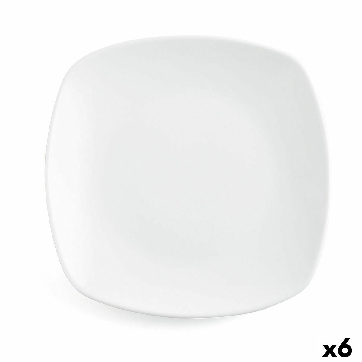 Dessert Quid Novo Vinci Vit Keramik 19 cm (6 antal) (Pack 6x) - 6