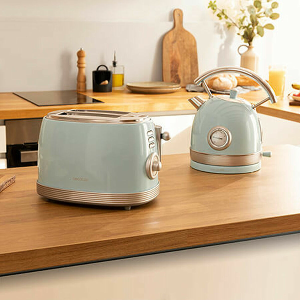 Brödrost Cecotec Vintage 800 Light Blue 850 W - 2