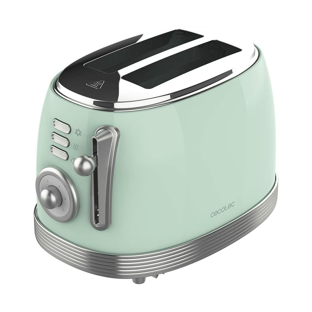 Brödrost Cecotec Vintage 800 Light Green 850 W