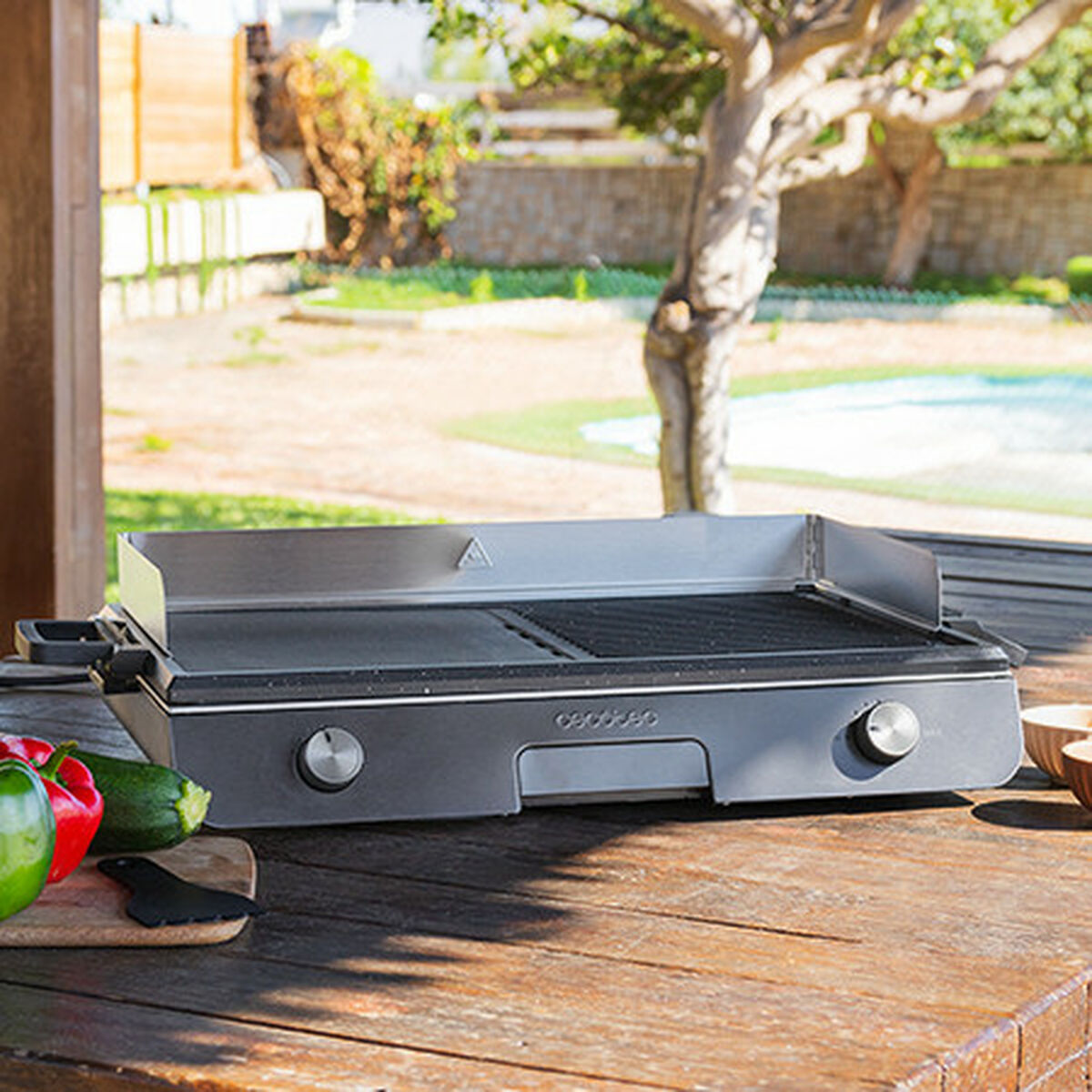 Elektriska Grillen Cecotec PerfectRoast 3000 Inox 3000 W - 3