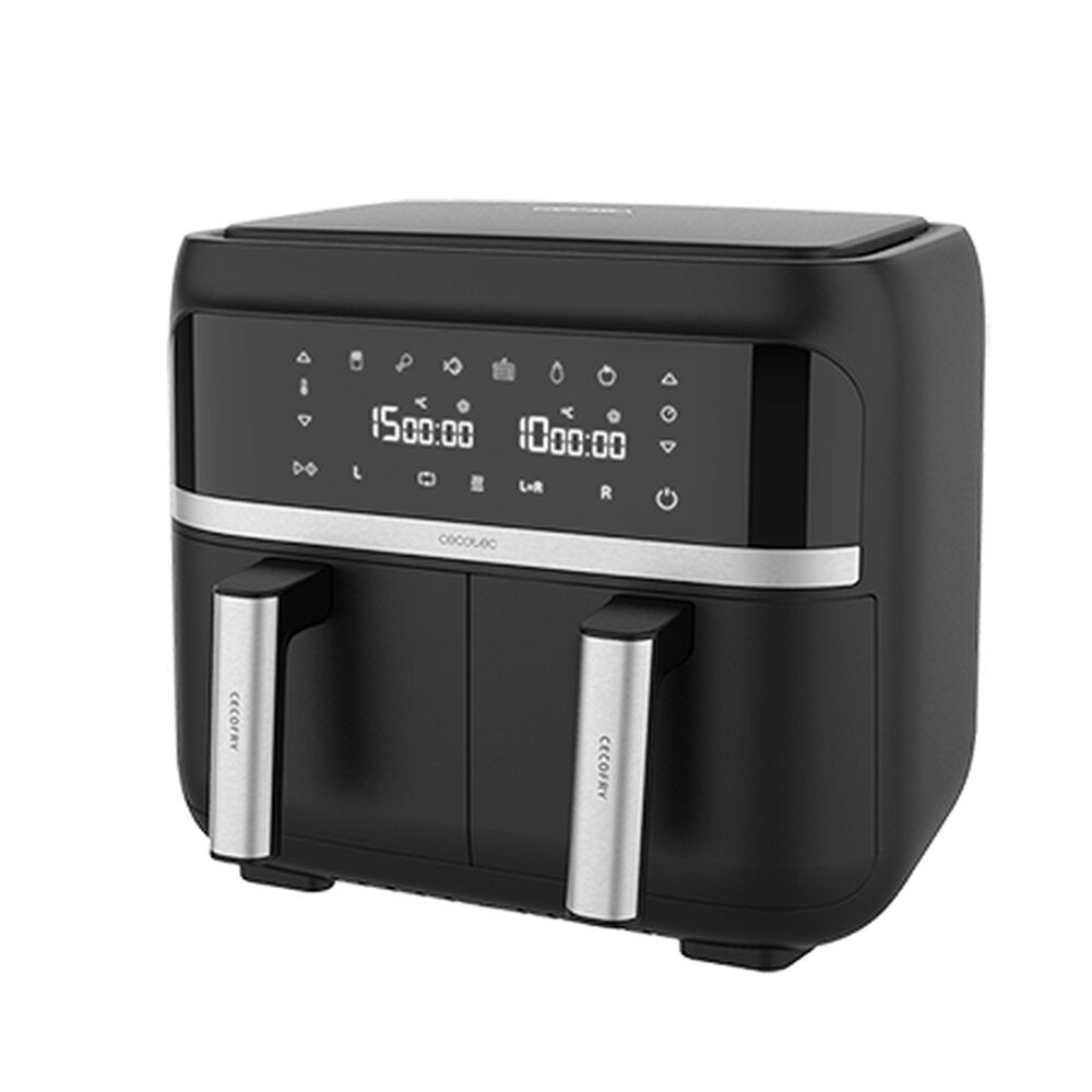 Oljefri Fritös Cecotec Cecofry Advance Double Svart 2850 W 9 L