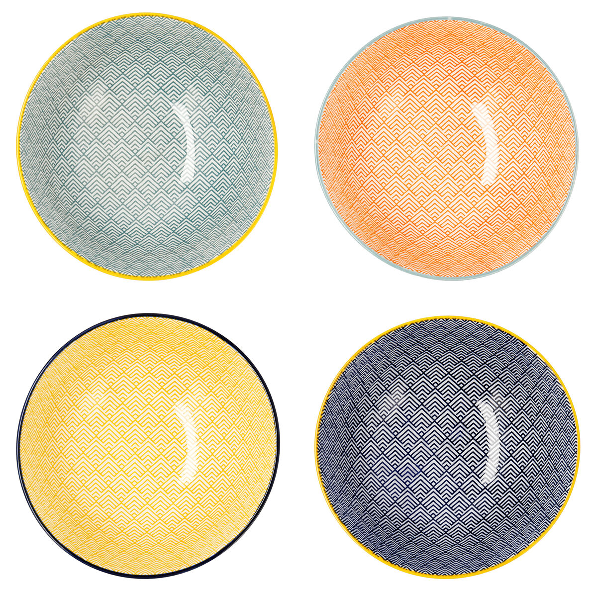 Skål Quid Pippa Keramik (15 x 15 x 7,3 cm) (Pack 6x) - 2