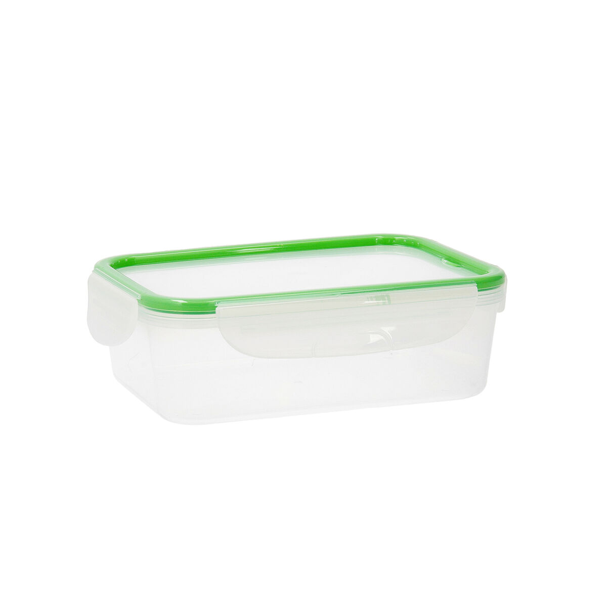 Lunchlåda Quid Greenery 1,4 L Transparent Plast (Pack 4x) - 4