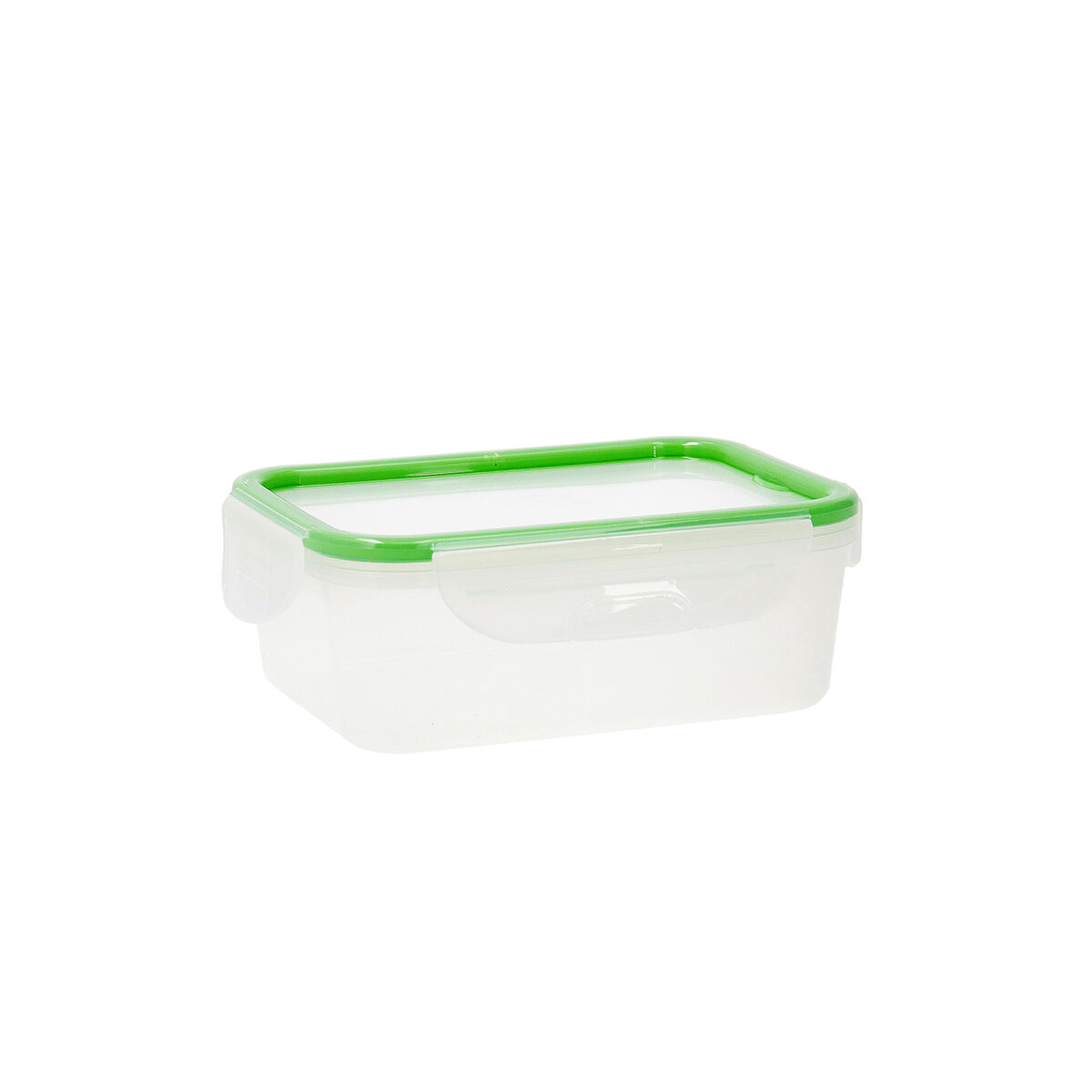 Lunchlåda Quid Greenery 1 L Transparent Plast 13 x 18 x 6,8 cm - 1 L (4 antal) (Pack 4x) - 4