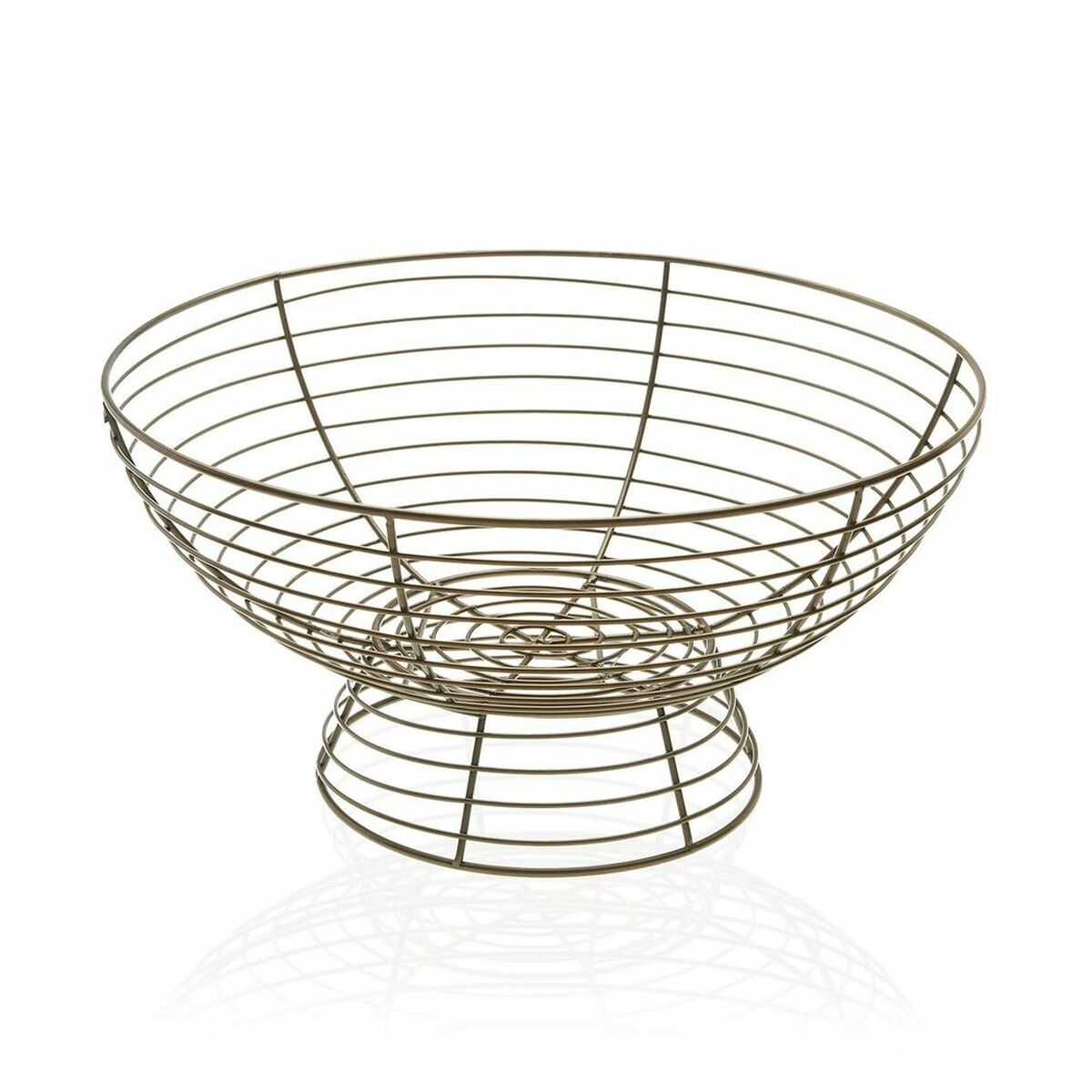 Fruktskål Versa Metall Stål (33 x 17 cm) - 3