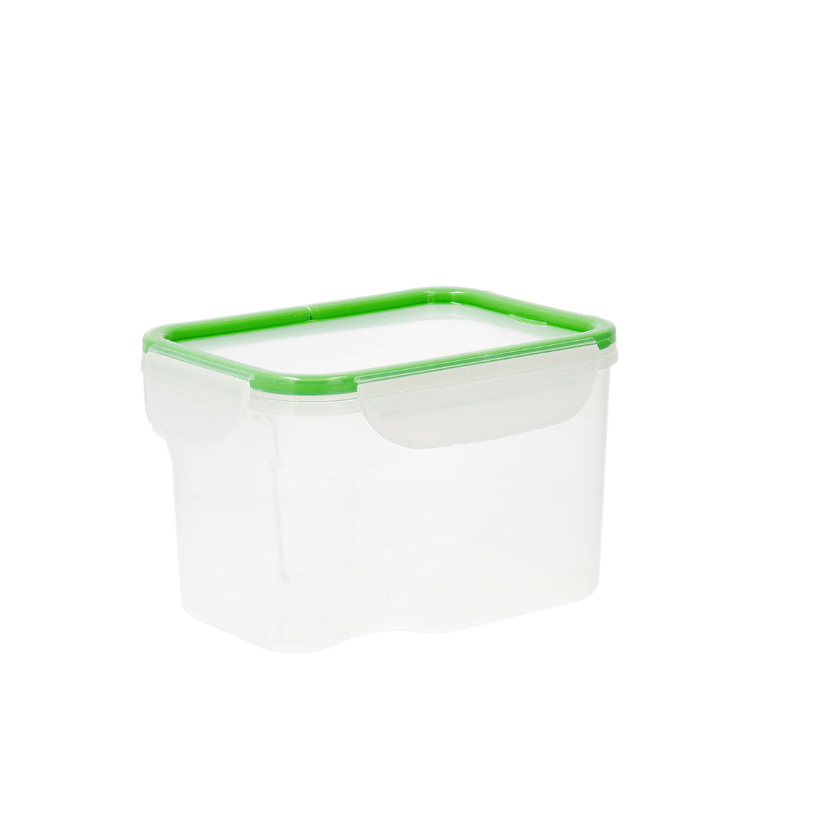 Hermetisk matlåda Quid Greenery 1,8 L Transparent Plast (Pack 4x) - 4