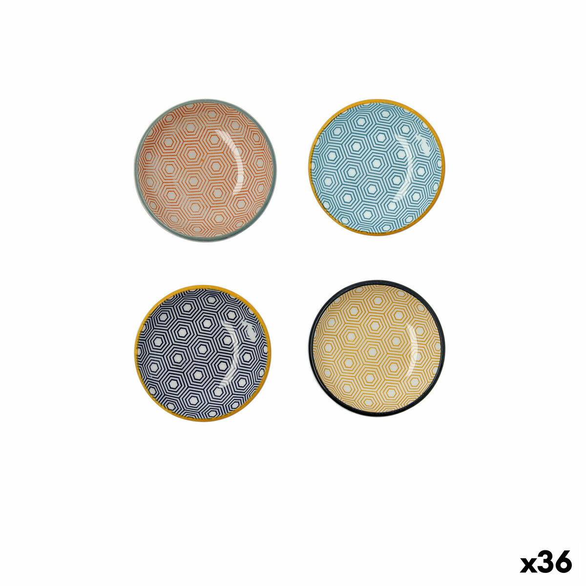 Tallrik Quid Pippa Keramik Multicolour (9 cm) (Pack 36x) - 7