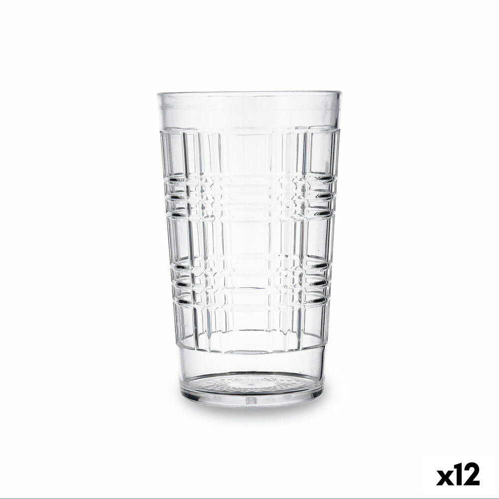 Glas Quid Viba Transparent Plast 12 antal 650 ml (Pack 12x) - 2