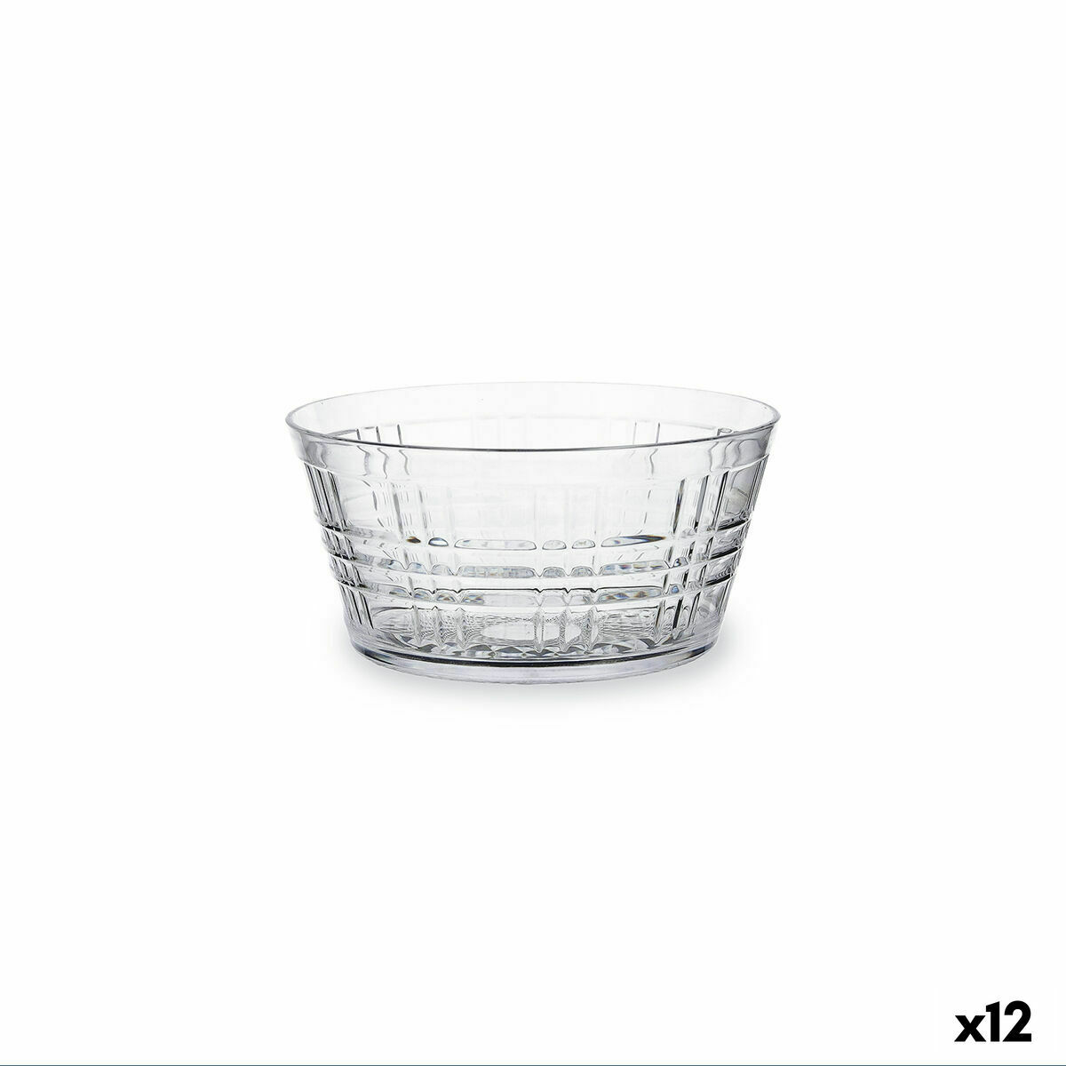 Skål Quid Viba Transparent Plast Ø 18 cm 12 antal (Pack 12x) - 6
