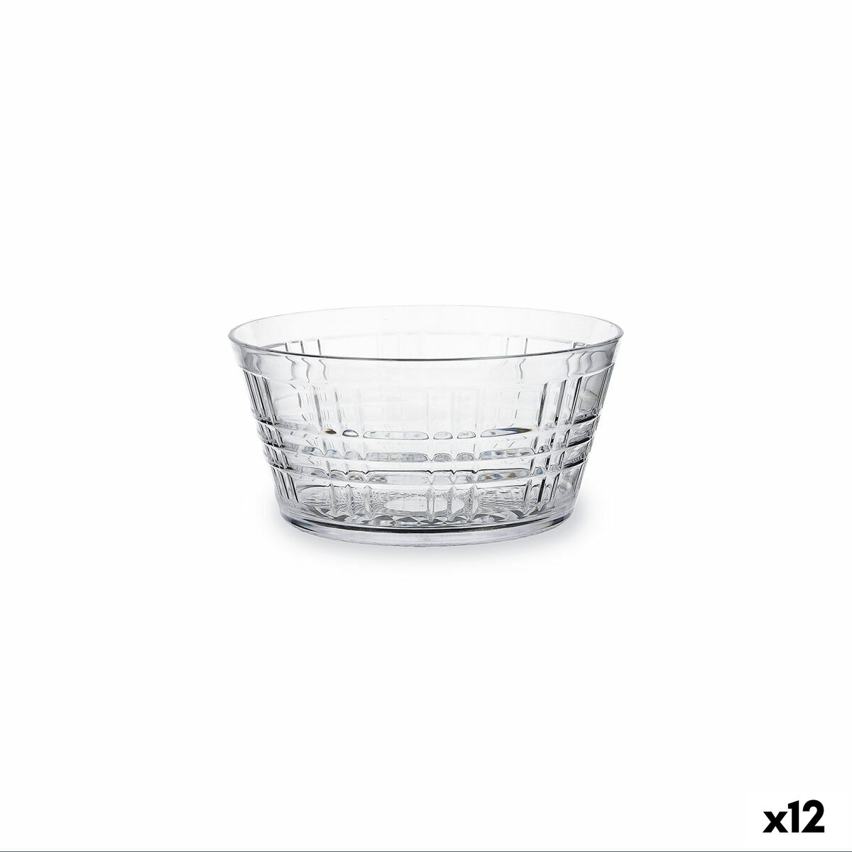 Skål Quid Viba Transparent Plast Ø 18 cm 12 antal (Pack 12x) - 3