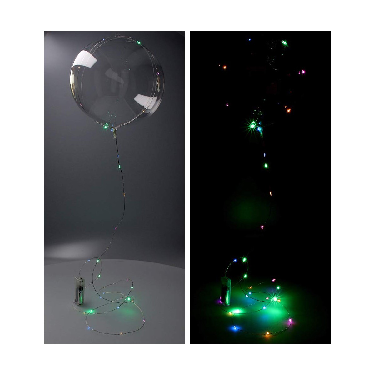 LED-lampa Transparent