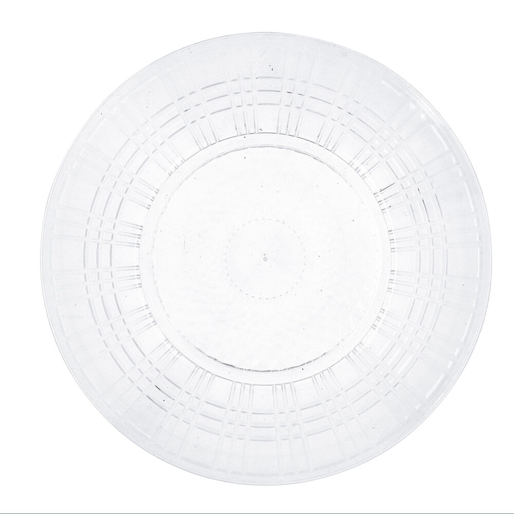 Platt skål Quid Viba Transparent Plast Ø 26 cm 26 cm (12 antal) (Pack 12x)