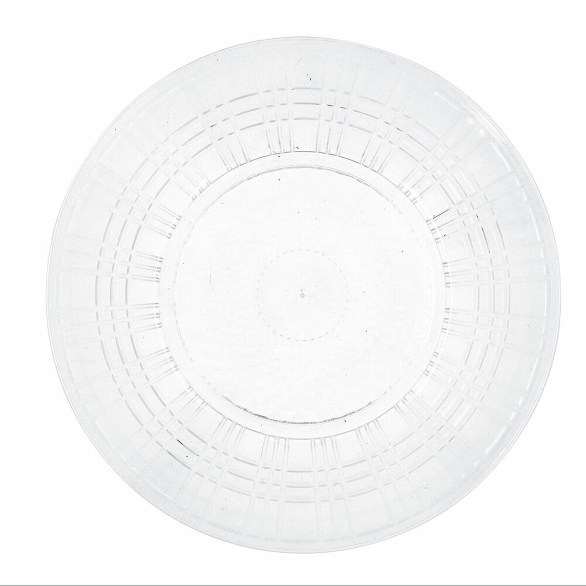 Platt skål Quid Viba Transparent Plast Ø 26 cm 26 cm (12 antal) (Pack 12x) - 3