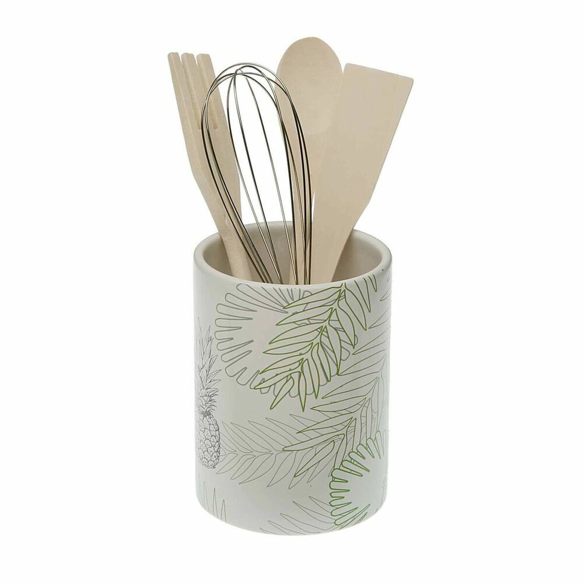 Kruka för köksredskap Versa Keramik 10,5 x 14 x 10,5 cm - 2