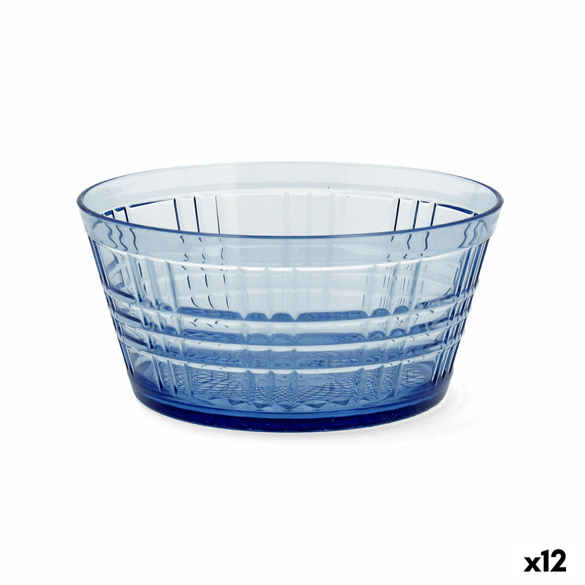 Salladsskål Quid Viba Blå Plast Ø 18 cm (12 antal) (Pack 12x) - 3