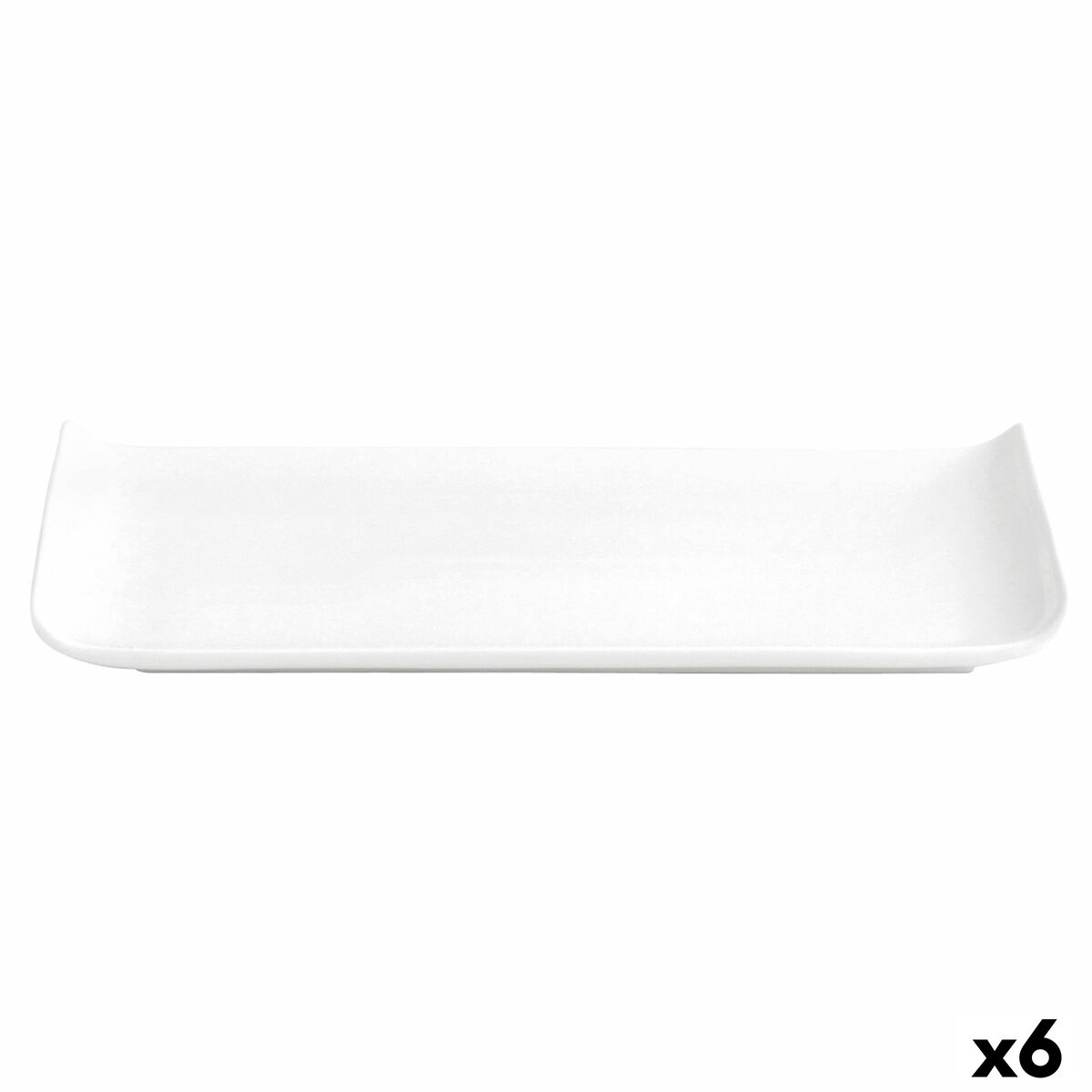 Tallrik Quid Chef Baguette Keramik Vit (25 x 12 cm) (Pack 6x) - 3