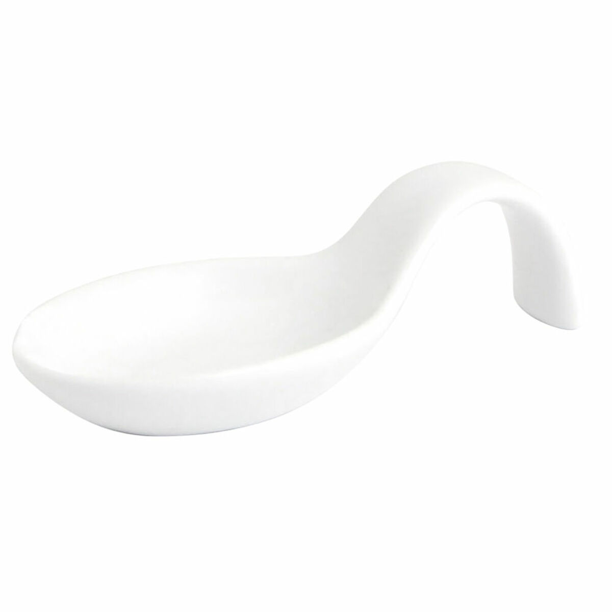 Cocktail-sked Quid Chef Keramik Vit 10 x 5 cm (12 antal) (Pack 12x) - 3