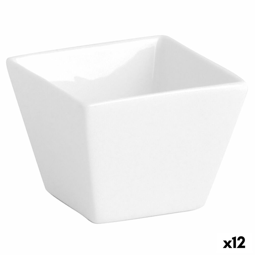 Snacksbricka Quid Chef Keramik Vit (12 antal) (Pack 12x) - 2