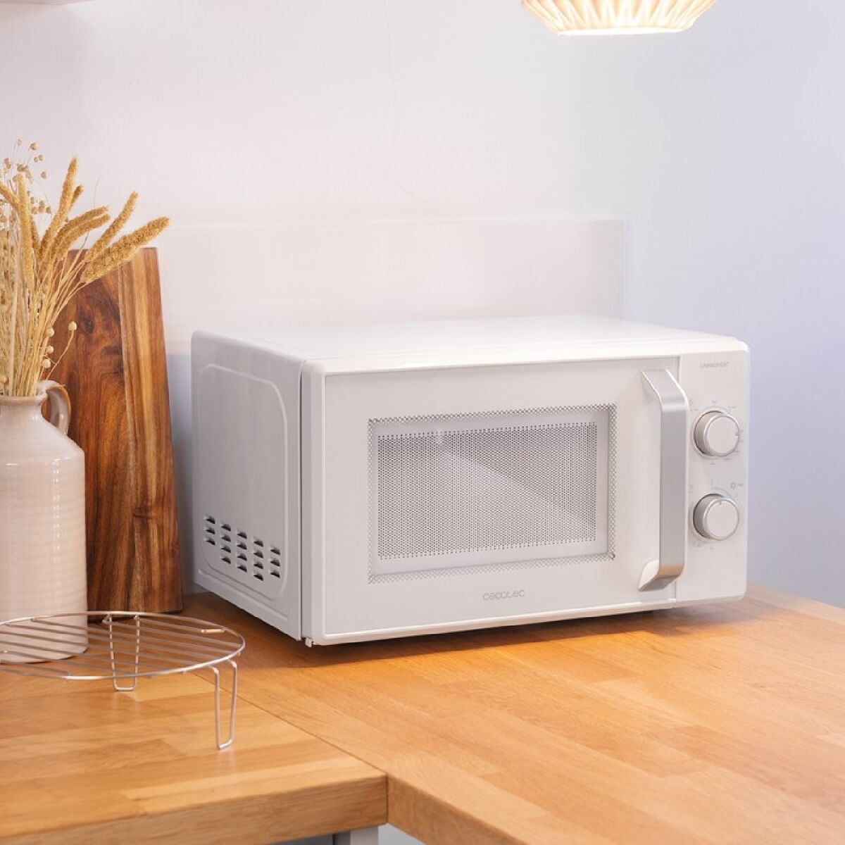 Mikrovågsugn med Grill Cecotec Grandheat 3120 Vit 20 L - 2