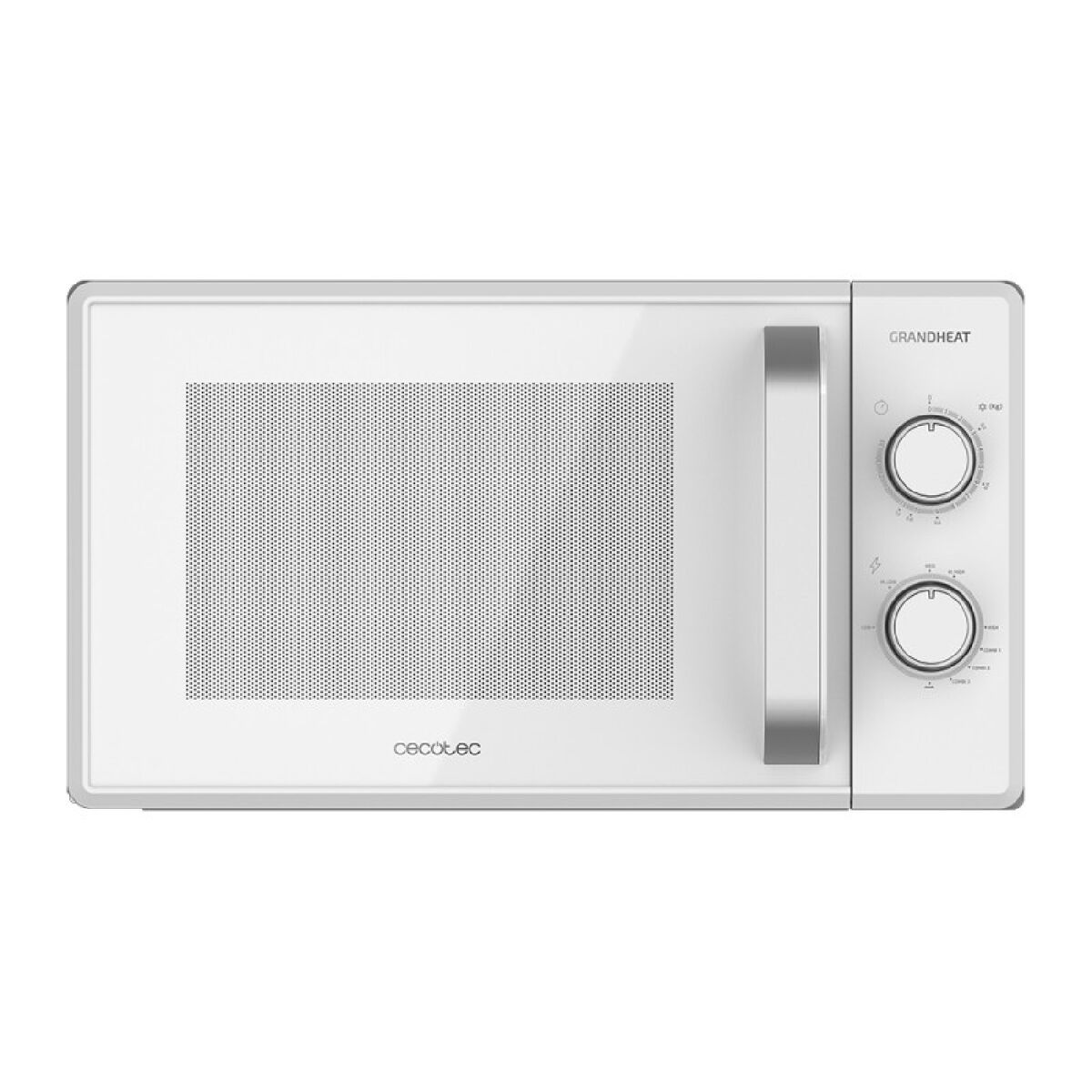 Mikrovågsugn med Grill Cecotec Grandheat 3120 Vit 20 L