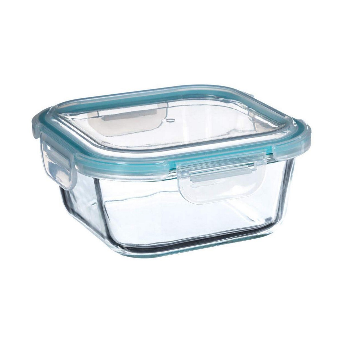 Lunchlåda 5five 16 x 16 x 7,5 cm Glas 800 ml