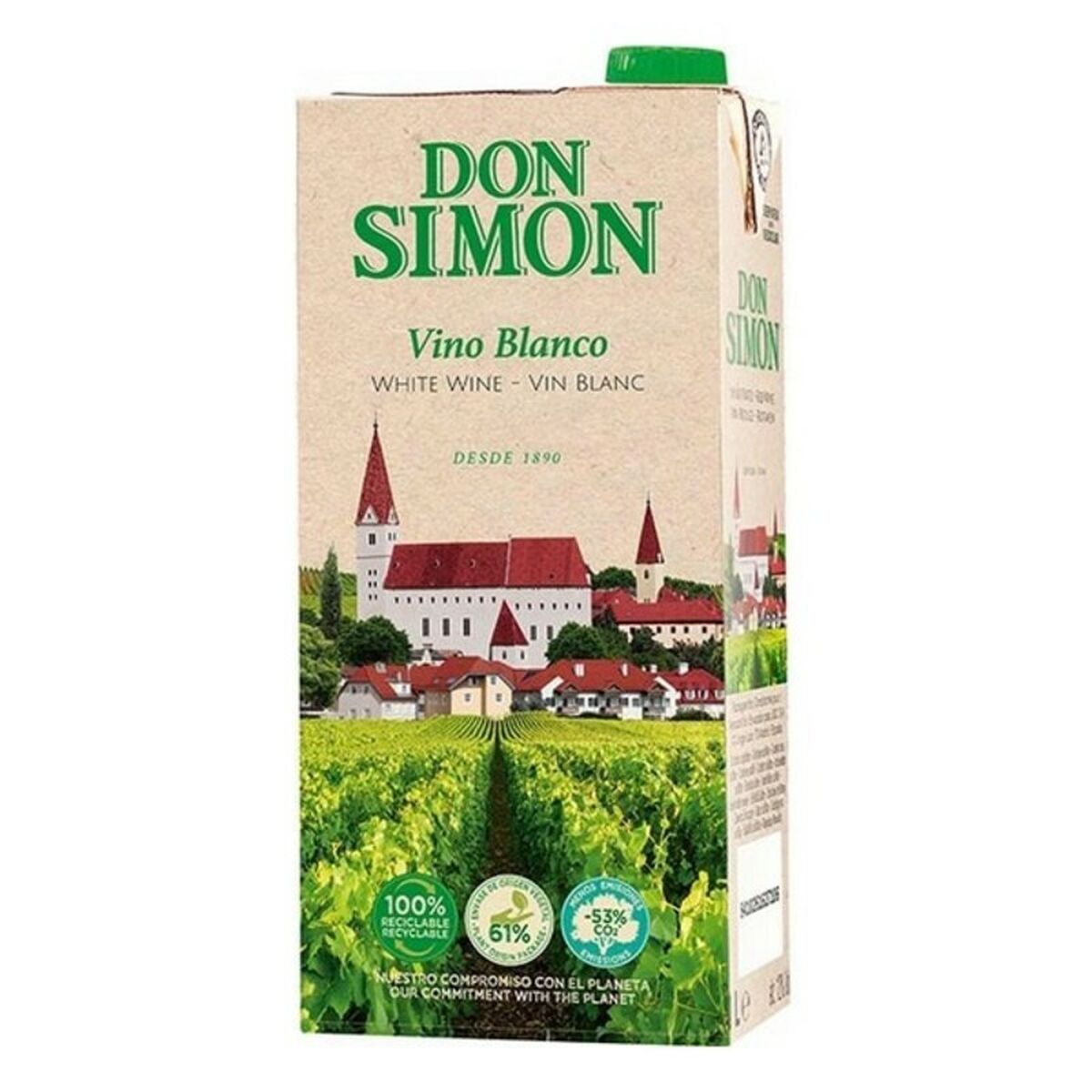 Vitt vin Don Simon (1 L)