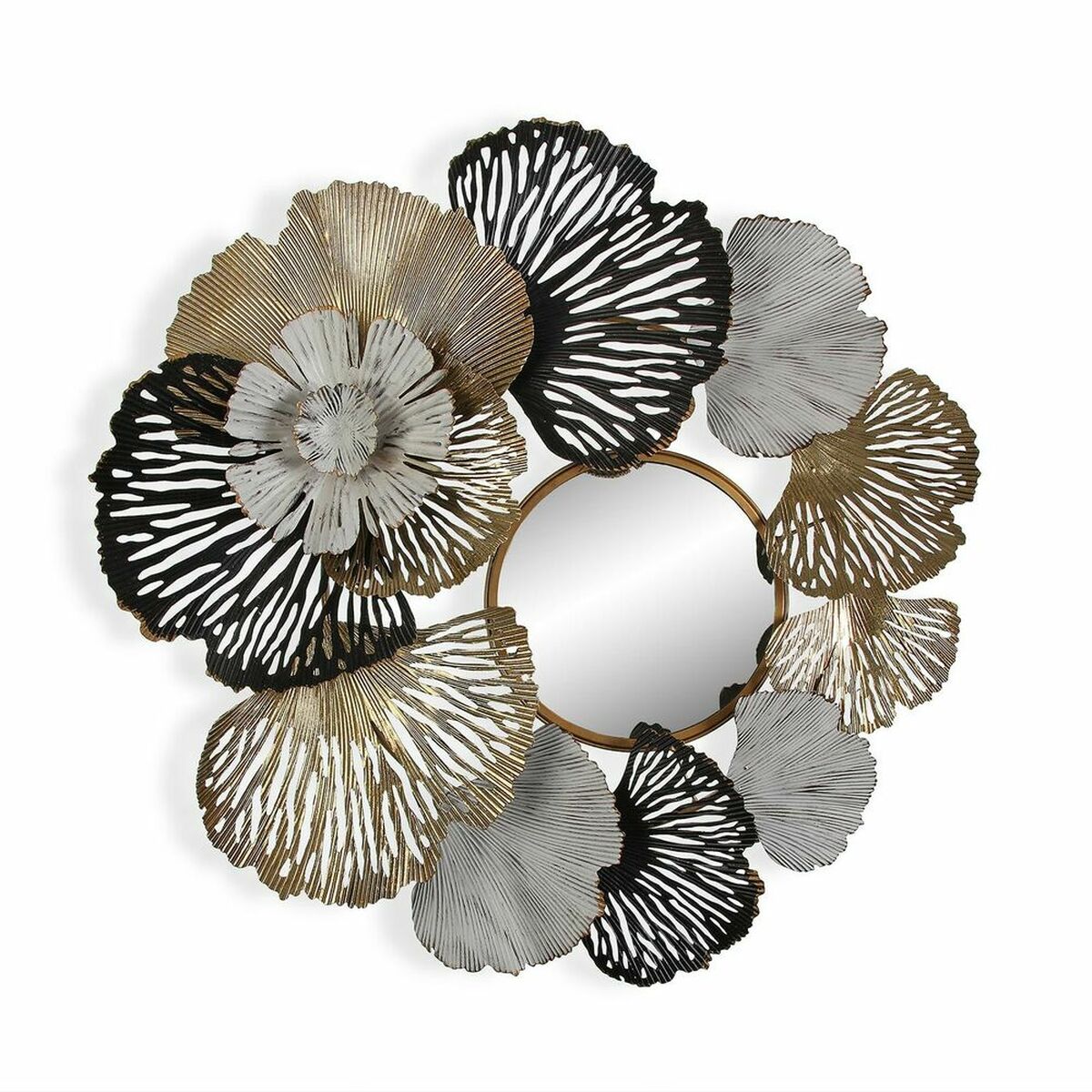 Väggspegel Versa Speglar Metall (70 x 29 x 70 cm) (2,75 x 29 x 70 cm) - 2