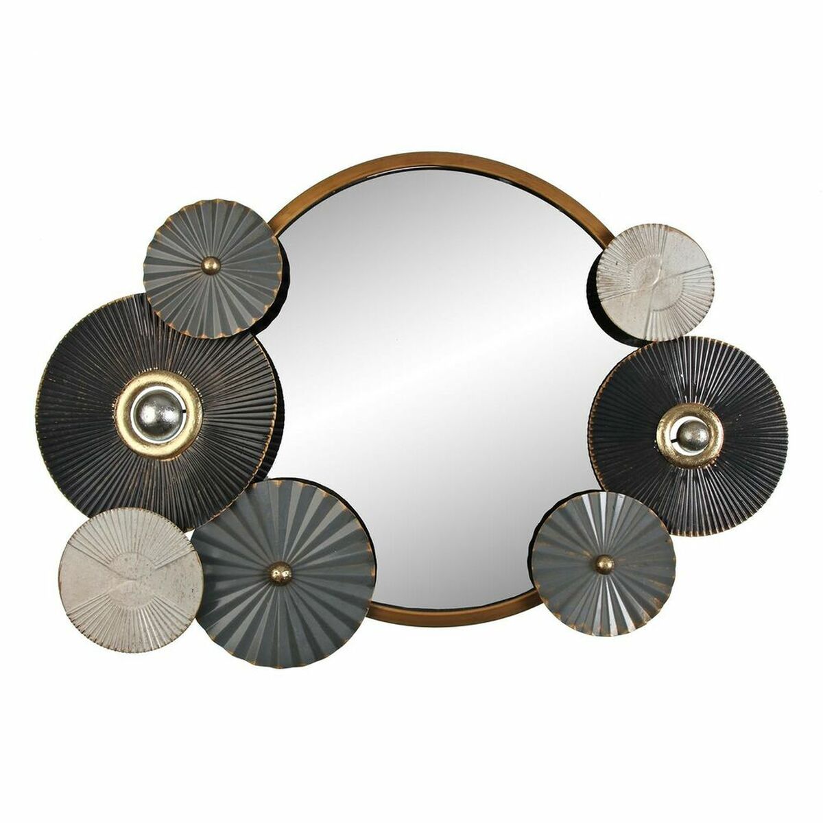 Väggspegel Versa Speglar Metall (2,25 x 20,5 x 70 cm) (53 x 2 x 79 cm) - 2