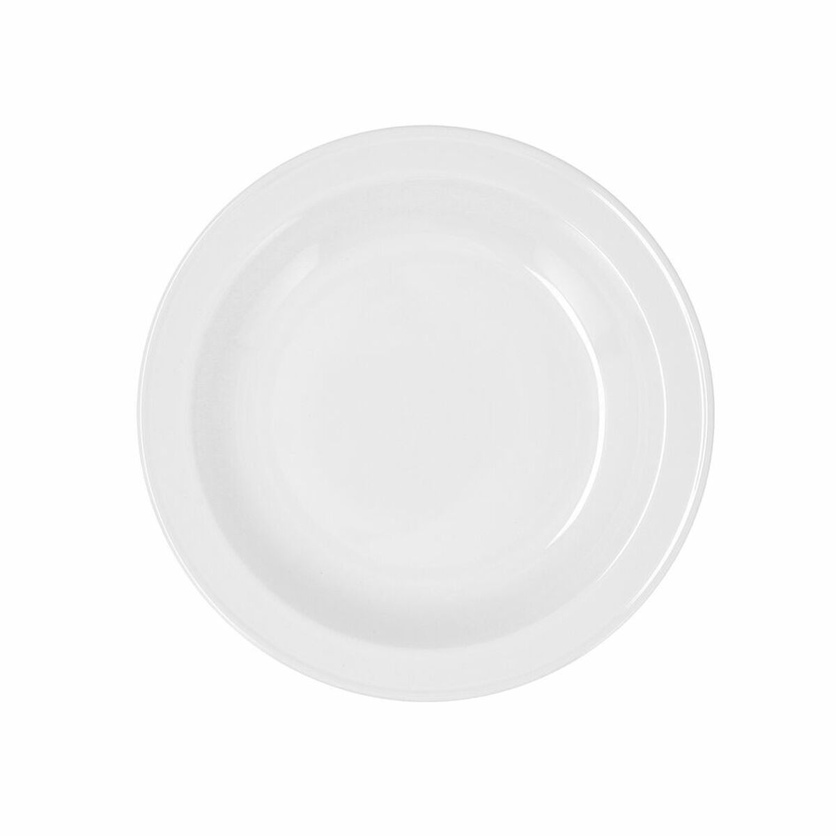 Djup tallrik Bidasoa Glacial Keramik Vit (23 cm) (Pack 6x) - 5