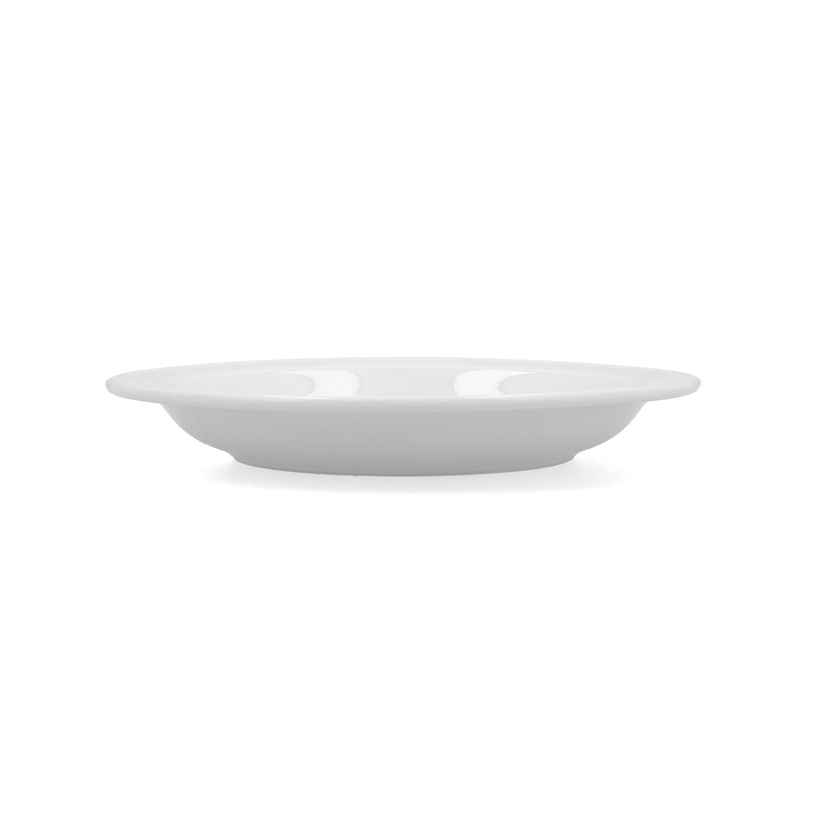 Djup tallrik Bidasoa Glacial Keramik Vit (23 cm) (Pack 6x)