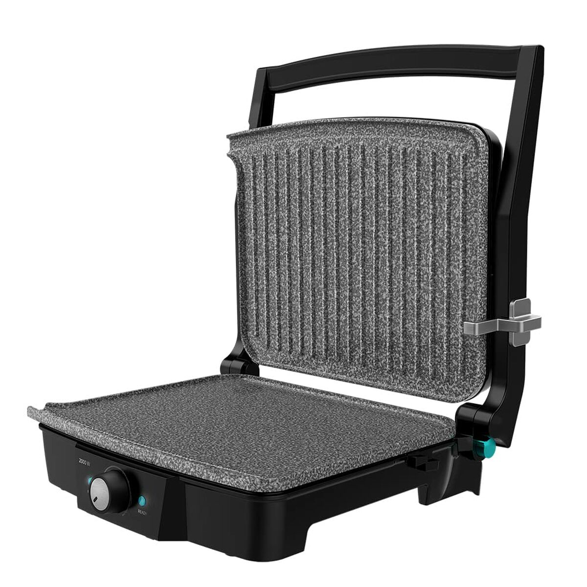 Elektriska Grillen Cecotec Rock'nGrill 2000 Stone Ceramic Mix&Grill 2000 W