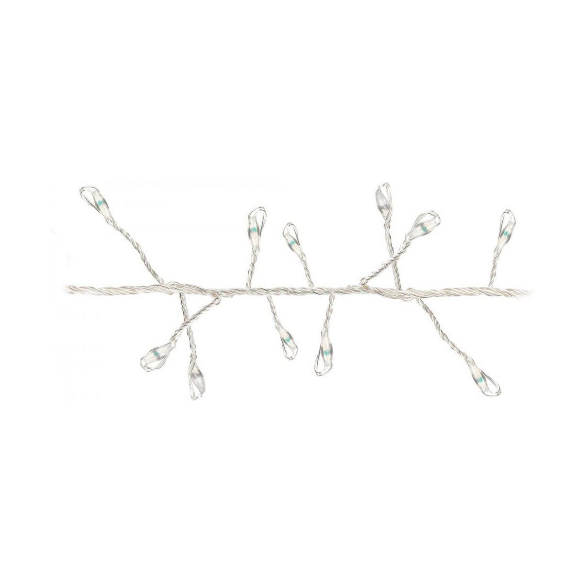 LED-krans Vit Varmvit 1,5 m