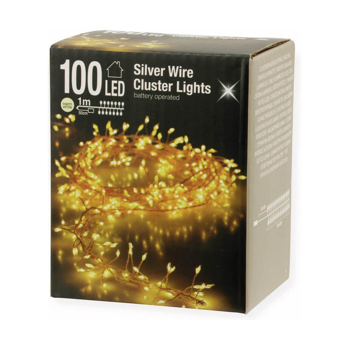 LED-krans Vit Varmvit 1,5 m - 3
