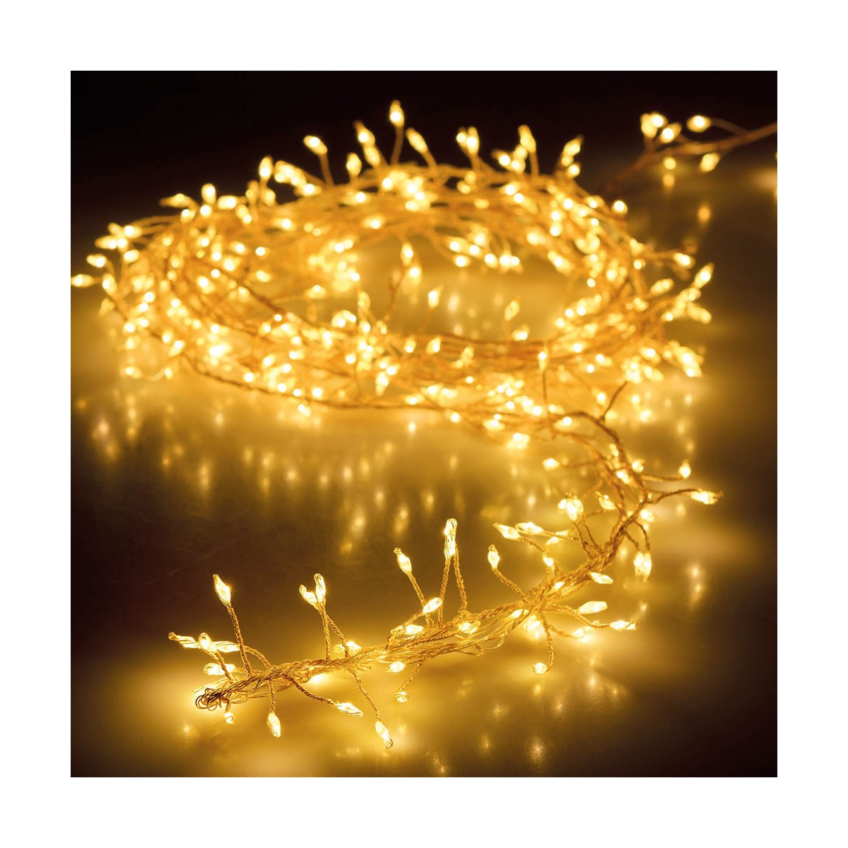LED-krans Vit Varmvit 1,5 m - 2