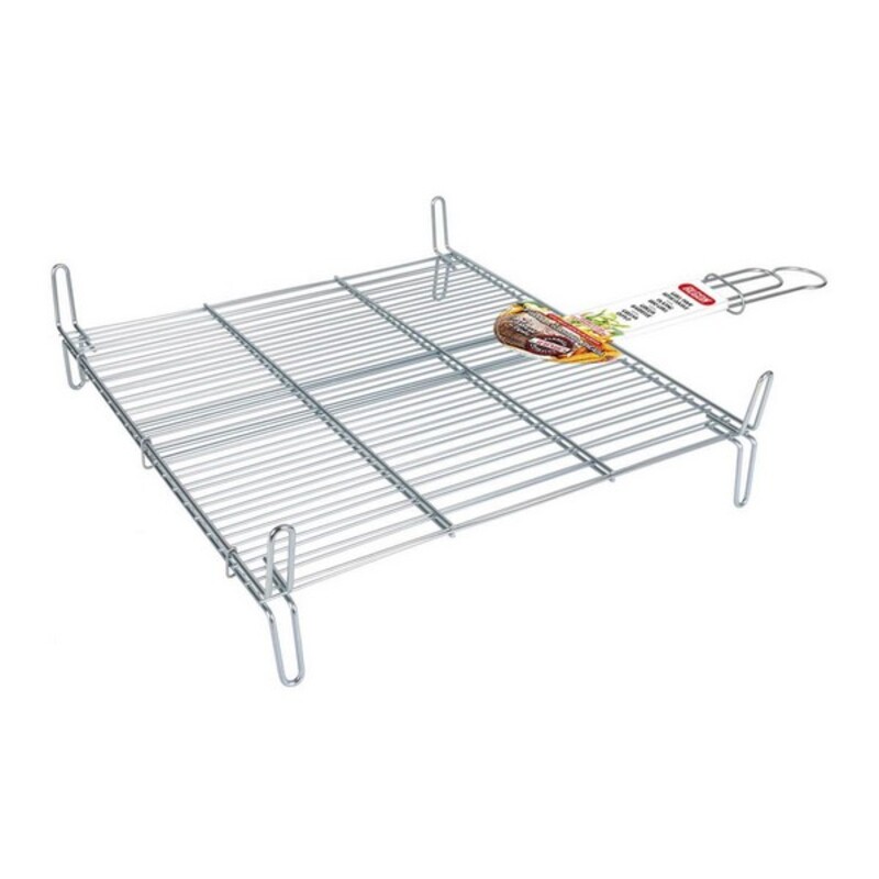 Grill Bbq Algon Double Stål, Mått: 25 x 30 cm - 10