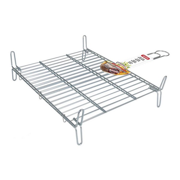Grill Bbq Algon Double Stål, Mått: 30 x 30 cm - 6