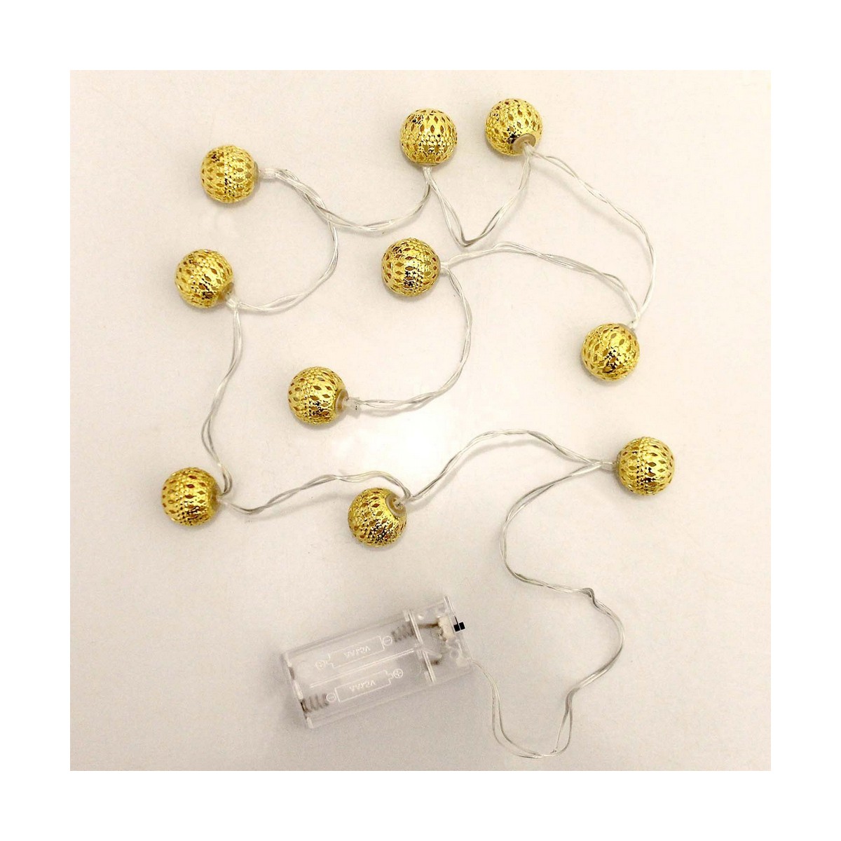 LED-krans Decorative Lighting Guld - 4