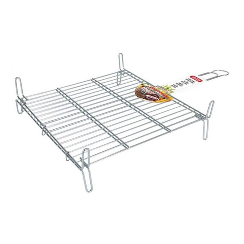 Grill Bbq Algon Double Stål, Mått: 40 x 40 cm - 11
