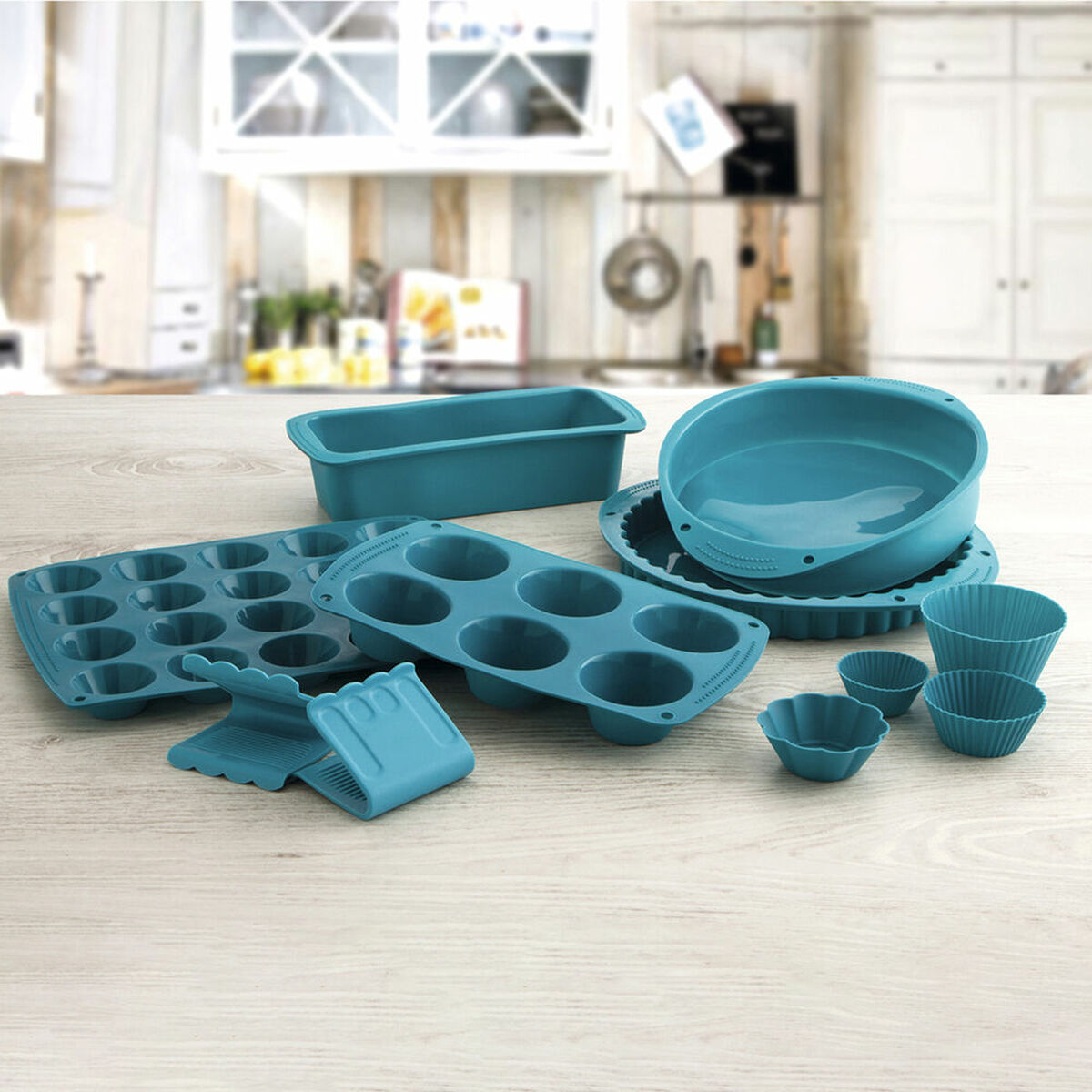 Muffinsbricka Quid Silik One (26,5 x 16,6 cm) (Pack 6x) - 5