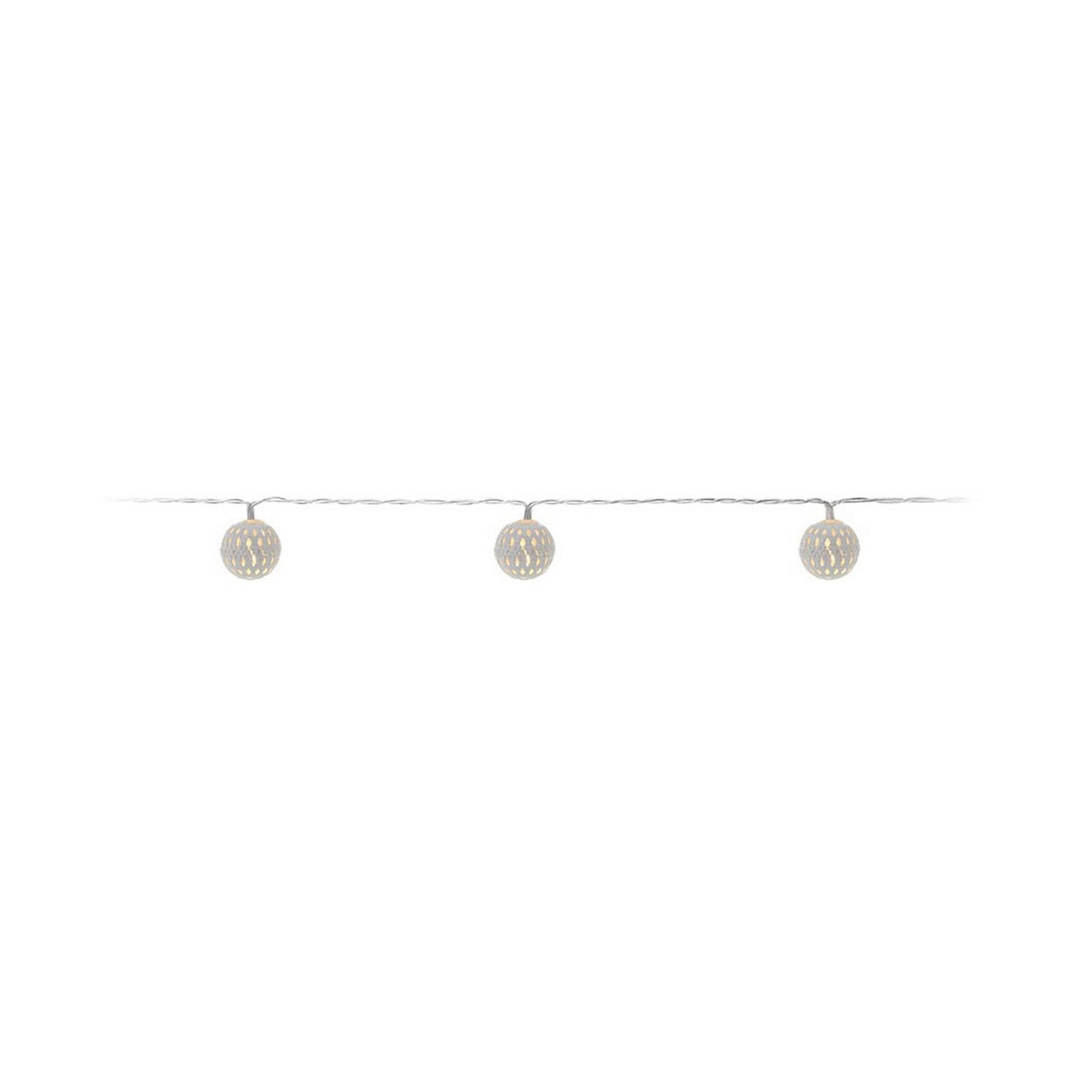 LED-krans Decorative Lighting Silvrig - 2