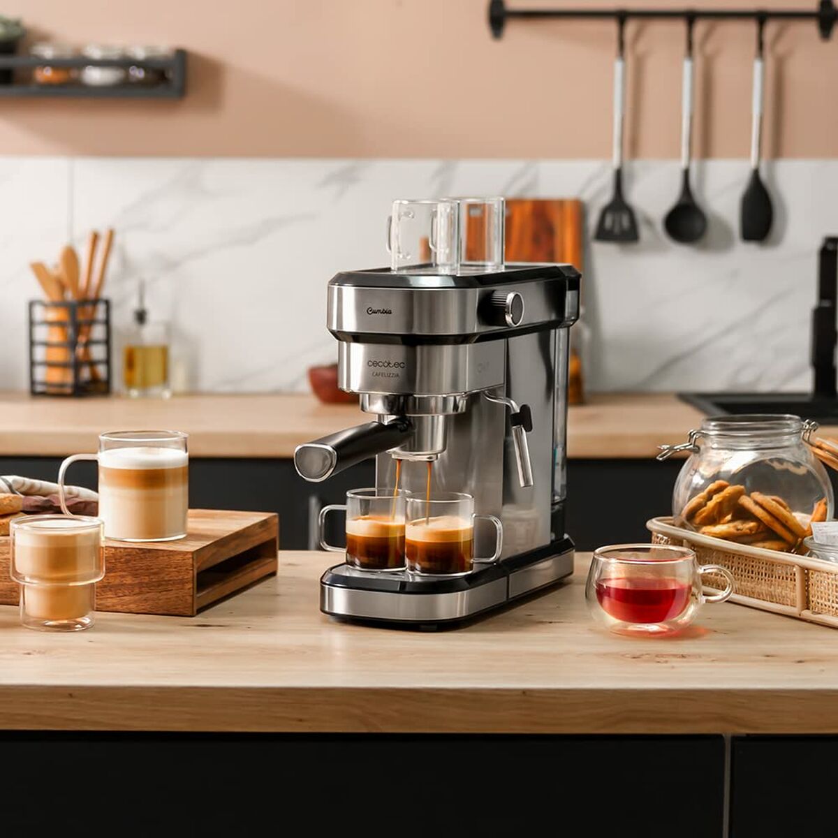 Espressobryggare Cecotec Cafelizzia 790 Steel DUO 1350 W - 2
