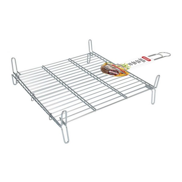 Grill Bbq Algon Double Stål, Mått: 40 x 45 cm - 2