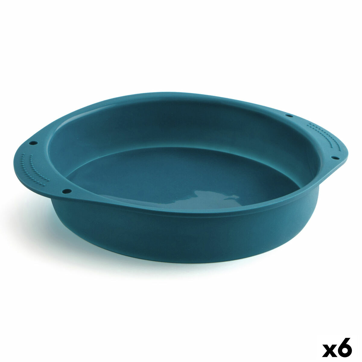 Avtagbar form Quid Silik One Blå Plast (29 x 24 cm) (Pack 6x) - 3