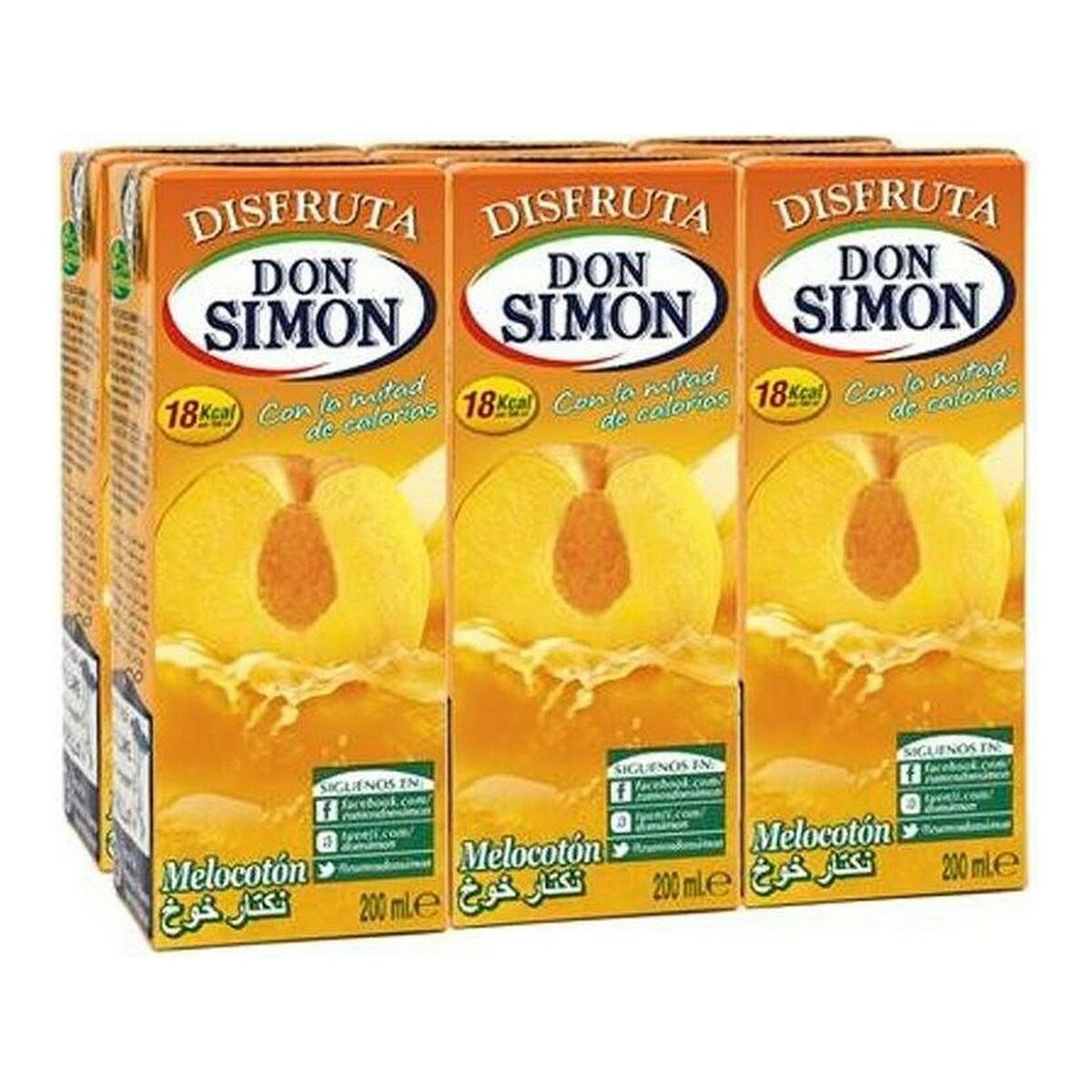 Nektar Don Simon Disfruta Persika (6 x 200 ml) - 2