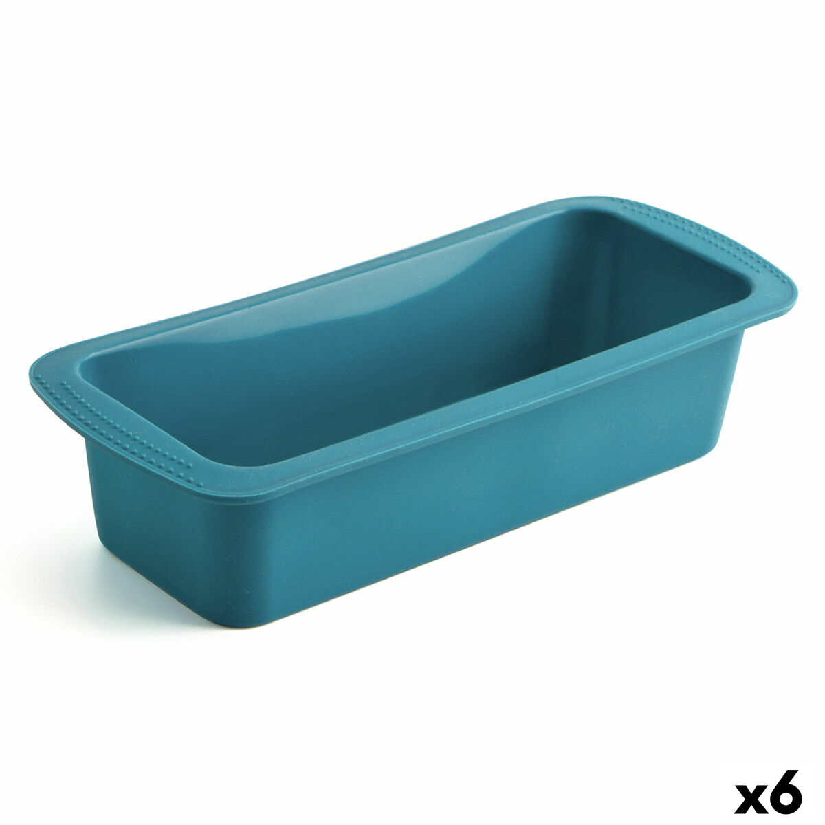 Avtagbar form Quid Silik One Blå Plast (27,5 x 12 cm) (Pack 6x) - 3