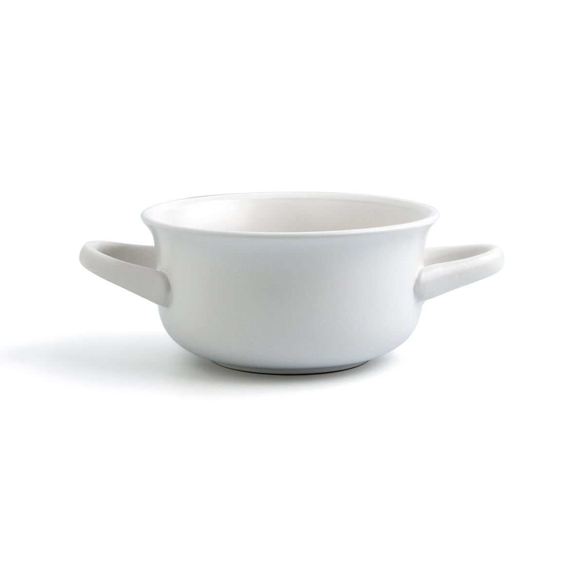 Soppskålar för Consommé Quid B&W Vit (600 ml) (Pack 6x)